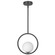 Adrienna One Light Pendant in Black (216|ADR101PMB)