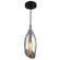 Abba One Light Pendant in Black (216|ABB61PSM)