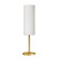 Paza One Light Table Lamp in White (216|83205AGBWH)