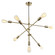 Seven Light Pendant in Aged Brass (216|817PAGB)