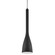 One Light Pendant in Black (216|5821PBK)