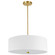 Everly Four Light Pendant in White (216|571204PAGBWH)
