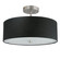 Everly Three Light Semi-Flush Mount in Black (216|571143SFSCBK)
