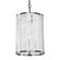 Veil Six Light Pendant in Dark Matte Black (7|3637899)
