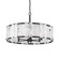 Veil Six Light Pendant in Dark Matte Black (7|3636899)