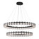 Sevryn LED Chandelier in Dark Matte Black (7|2419899L)