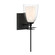 Elowen One Light Bath Sconce in Dark Matte Black (7|10251899)