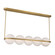 Vanderlane LED Linear Chandelier in Legacy Brass (7|10157732L)