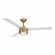 Roto 52'' Ceiling Fan in Brushed Brass (15|F535LBBRALW)