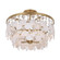 Nova Mara Five Light Semi-Flush Mount in Painted Legacy Brass (29|N1835870)