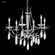 Tassel Six Light Chandelier in Silver (64|96006S2271)