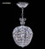 Palace Ice One Light Basket in Silver (64|10393S22)