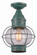 Ellington One Light Semi Flush Mount in Verde Green (405|9623VGCL)