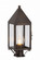 Ashford One Light Post Lantern in Dark Brass (405|9520DBCLC)