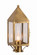 Ashford One Light Post Lantern in Antique Brass (405|9520ABCLC)