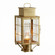 Norfield One Light Post Lantern in Antique Brass (405|9420HABCLC)