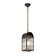 Durham One Light Pendant in Dark Brass (405|9122HDBSDY)
