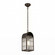 Durham One Light Pendant in Bronze (405|9122HBZSDY)