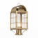 Durham One Light Post Lantern in Antique Brass (405|9120HABCLC)