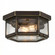 Branford Two Light Semi Flush Mount in Bronze (405|91132BZCL)