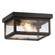 Branford Two Light Semi Flush Mount in Dark Brass (405|91122DBCL)