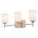 Laurelhurst Three Light Vanity in Satin Nickel (63|W0578)