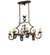 Rosalie Six Light Chandelier in Chestnut (57|295261)