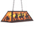 Rustlers Six Light Pendant in Mahogany Bronze (57|276676)