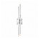 Valenza LED Wall Sconce in Polished Nickel (360|WS12023LED2RHFPN)