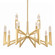 Valenza LED Chandelier in Aged Brass (360|CD12007LED1242AGB)