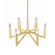 Valenza LED Chandelier in Aged Brass (360|CD12004LED936AGB)