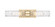 Downtown Urban Two Light Bath Vanity in Champagne Bronze (405|6172WCBG61711DE)