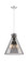 Downtown Urban Three Light Pendant in Polished Nickel (405|4103PLPNG41114SM)