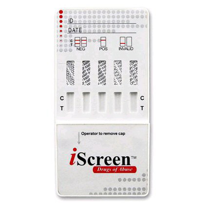 10 Panel Drug Test Dip Card iScreen by Alere / Abbott 25/Box
