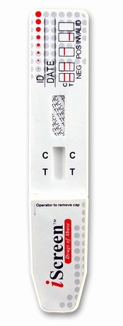 1 Panel Drug Test Dip Card iScreen by Alere / Abbott CLIA Waived 25/Box