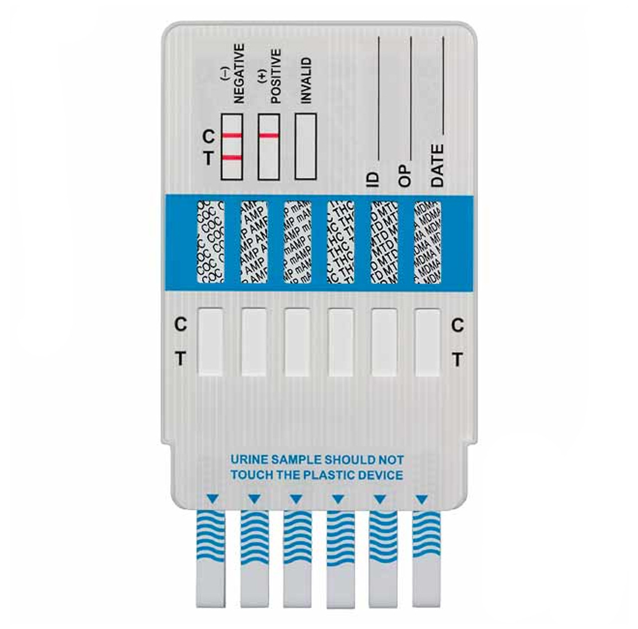 12 Panel Drug Test Dip Card by Alere / Abbott, 25/Box, Item Number DOA-1124-081_front