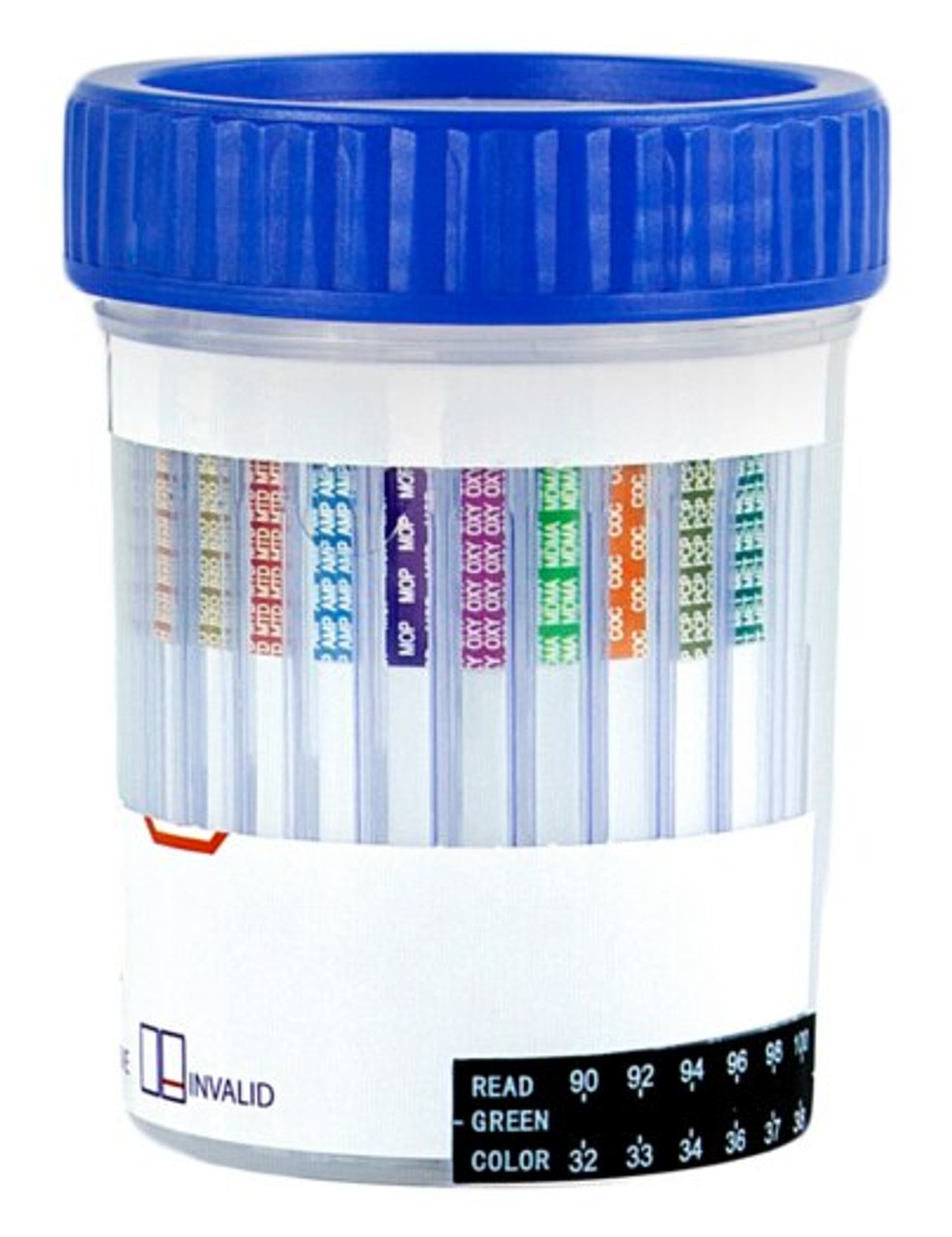 5 Panel + Adulterants Multi-Drug Screen Test Cup CLIA Waived 25/Box