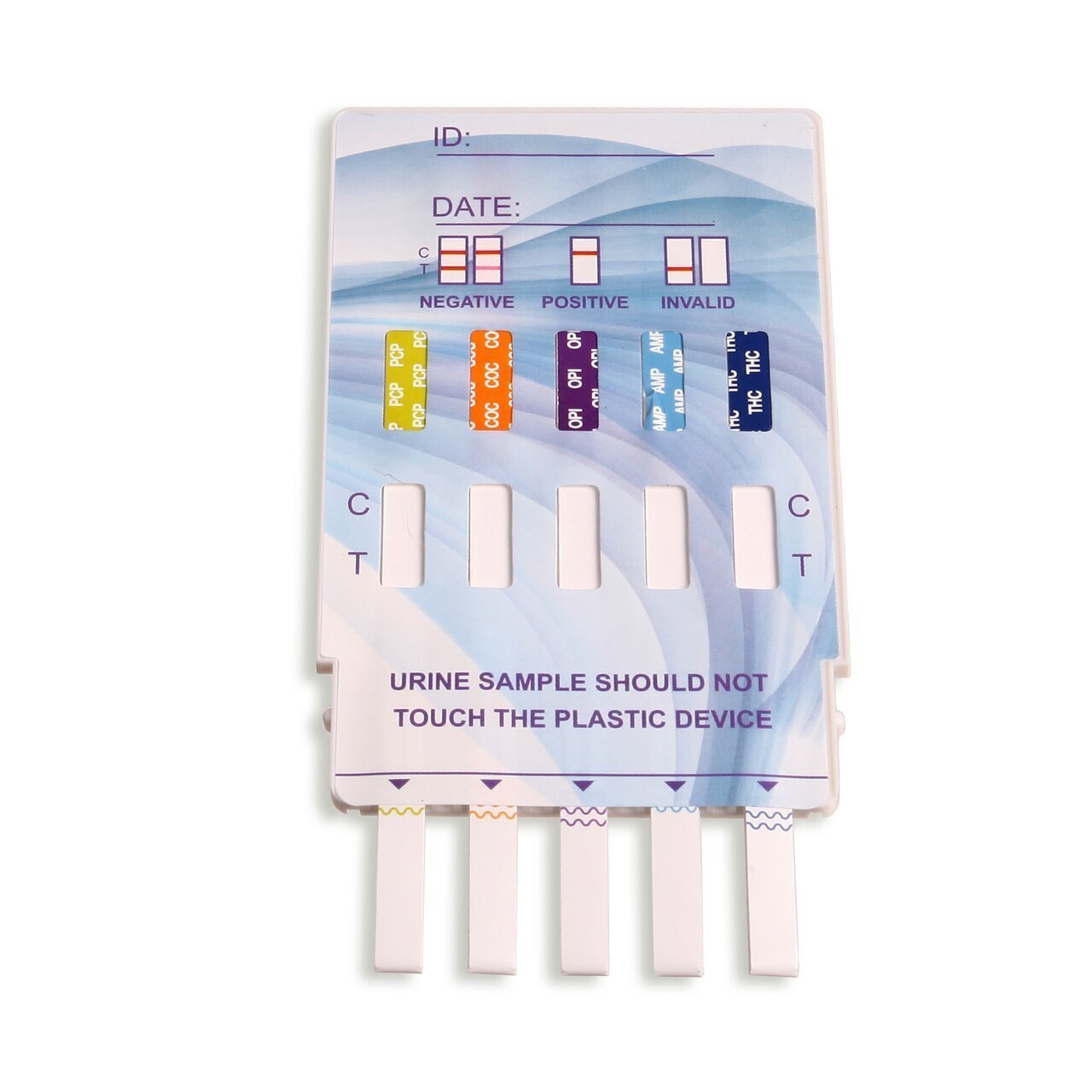 8 Panel Drug Test Dip Card by Healgen 25/Box