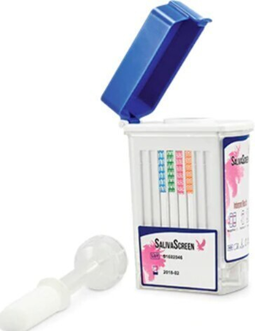 12 Panel SalivaScreen with Indicator Flip Top Oral Cube Drug Test 25/box