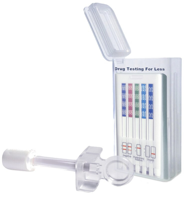 7 Panel iScreen Oral Fluid Drug Test (Employment and Insurance Approved) 25/Box