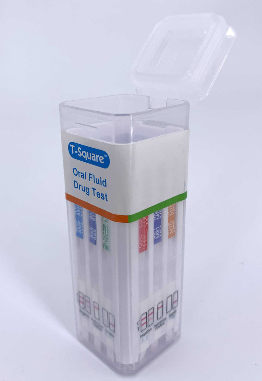 T-Square Multi-Drug Test Oral Saliva Device T-Square Multi-Drug Test Oral Saliva Device