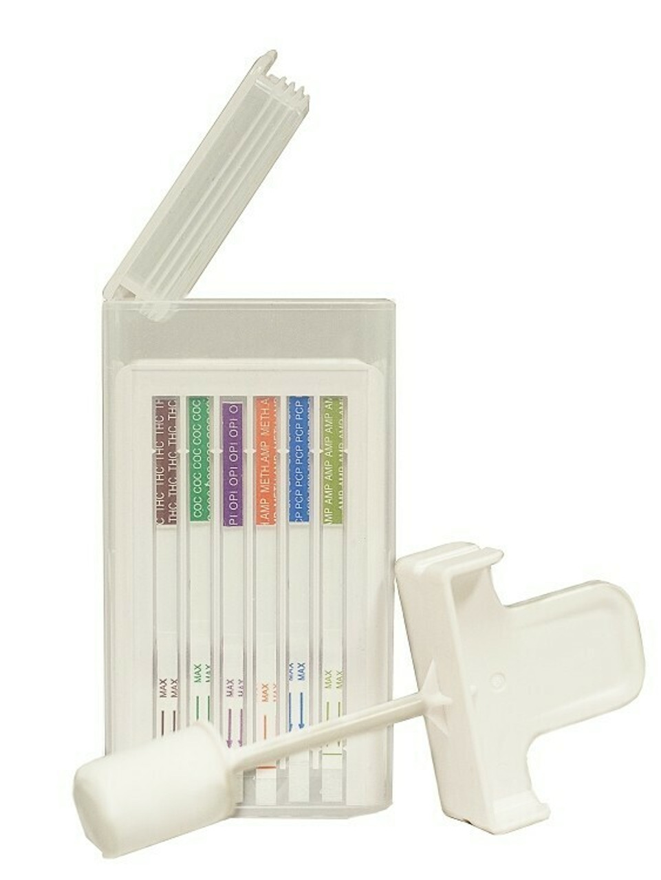 愛用 11 Test Drug Saliva Cube Oral Panel 25/Box Alcohol with タオル