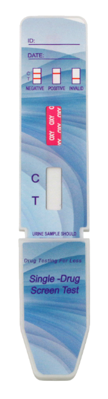 1 Panel Drug Test Dip Card by Healgen CLIA Waived 25/Box