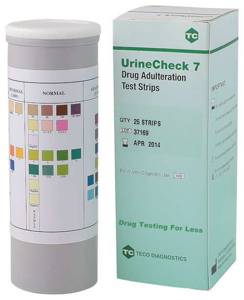 Bandelette de test pour analyse d'urine - URS-11 - Teco Diagnostics -  d'infection des voies urinaires / de glucosurie / de protéinurie