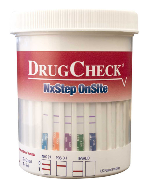 10 Panel Drug Test Cup with Adulterants DrugCheck NextStep