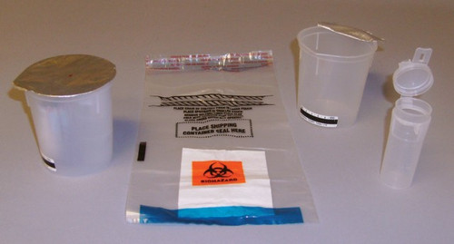 Split Vial Plastic Top Collection Kit 100/Case - Drug Testing For Less