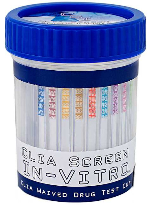 13 Panel + Adulterants Multi-Drug Screen Test Cup CSI CLIA Waived 25/Box