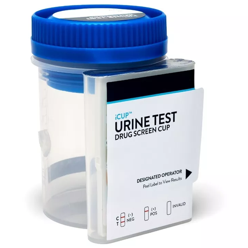 5 Panel + Adulterants iCup Instant Drug Screen Test Cup 25/Box 5 Panel + Adulterants iCup Instant Drug Screen Test Cup 25/Box