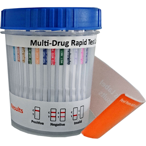 AllTest Multi-Panel Rapid Drug Test Cup, 14 Panel, CLIA Waived, with Fentanyl 1ng/mL | DUA-A1134C-008 | DUA-A1137C-034 AllTest Multi-Panel Rapid Drug Test Cup, 14 Panel, CLIA Waived, with Fentanyl 1ng/mL | DUA-A1134C-008 | DUA-A1137C-034