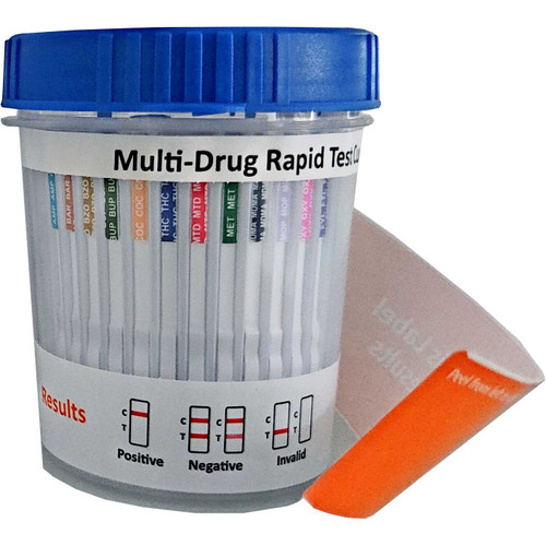 AllTest Multi-Panel Rapid Drug Test Cup, 13 Panel, CLIA Waived, with FEN 1ng/mL | 	DUA-A1134C-008 | 	DUA-A1137C-034